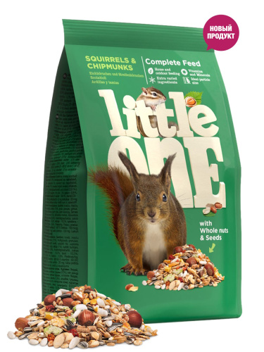 Little One Корм для белок и бурундуков, 400гр