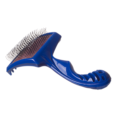 Пуходерка (Г7) пластм бол 3х рядн фигурн ручка (200 шт)