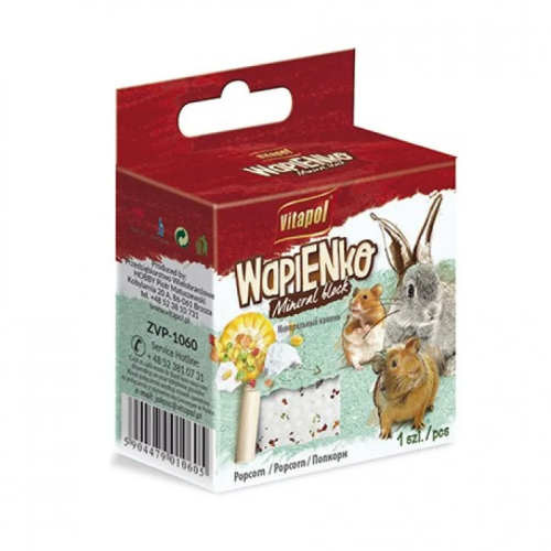 1060 KOSTKA WAP. DLA GRYZONI-POPCORN Mineral block for rodents - popcorn 40g