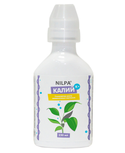 Стимулятор роста растений в общих аквариумах Калий 230 мл
