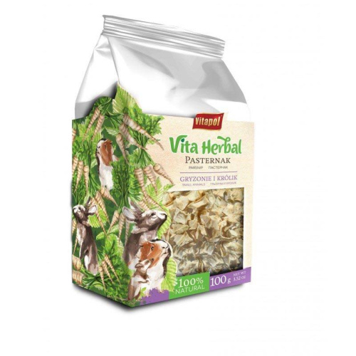 4140 VITA HERBAL DLA GRYZONI I KROLIKA, PASTERNAK, 100g. 4szt disp