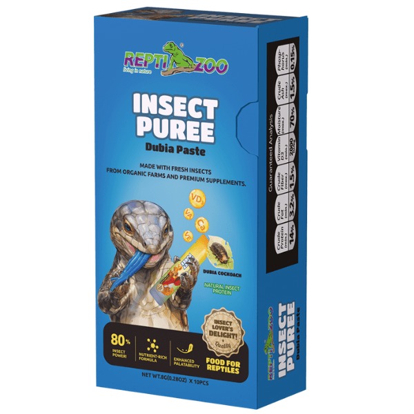 Dubia Paste Высококачественный корм для гекконов в виде пюре из тараканов 8гр*10шт/бокс