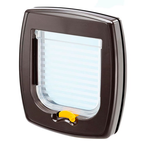 72101012 Дверка для животных SWING 1 SUPER BASIC коричневая 21.5х24