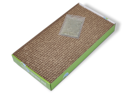 Van Ness Scratch Pad-Double Wide когтеточка гофр.картон 47 24 4.5 с пакет.кош мяты (SP2)