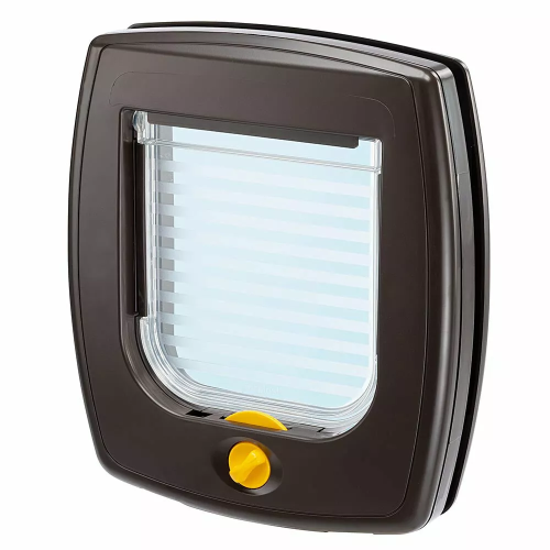 72102012 Дверка для животных SWING 3 BASIC коричневая 22.5х25.2