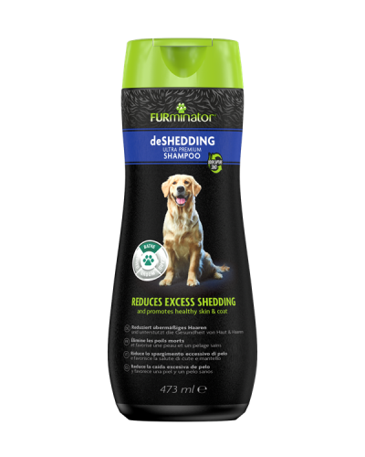 691756 FUR Dog deShedding Shampoo 473ml 24 YA Шампунь для уменьшения линьки