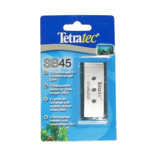 766426 Tetra SB 45 Replacement Blades 2ct Сменный металлические лезвия для скребка SB 45