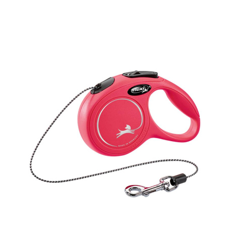 Рулетка Flexi New Classic Cat трос 3 м. 8 кг. красная, Германия 3402