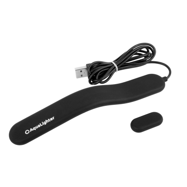 87651 Светодиодный светильник AquaLighter Pico Soft (для квадратного аквариума до 10л, круглого черн3