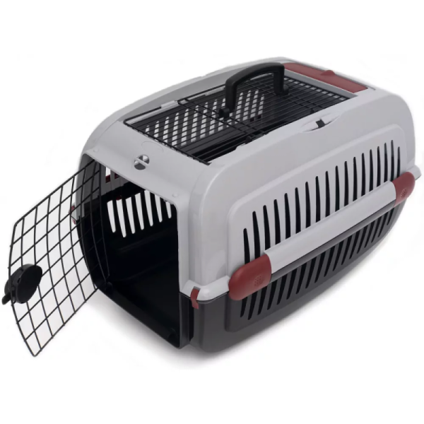 109607 Переноска для кошек и собак COMFY TRANSPORTER OPEN COSMOS M, (до 10 кг, 58,5 x 38 x 38.5 cm)