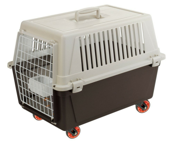 73009899 Переноска ATLAS 30 (с ковриком и поилкой) для кошек и собак